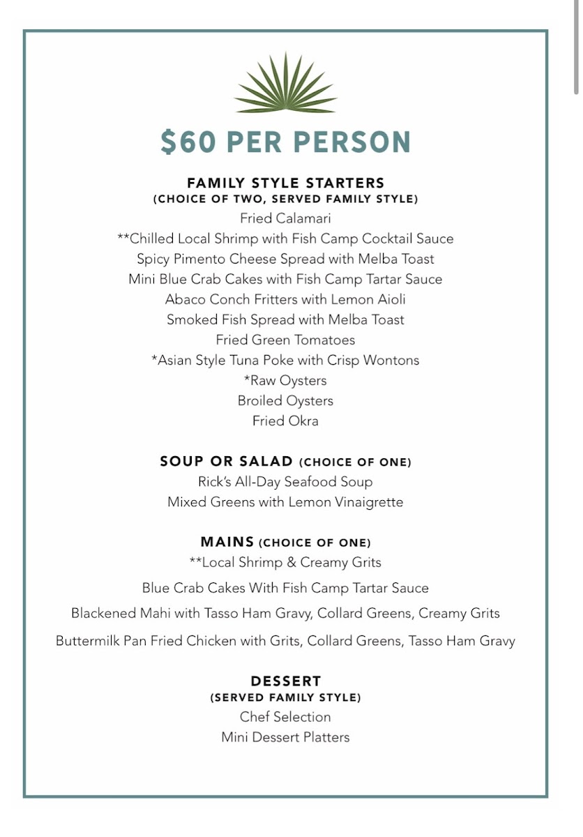 Menu North Beach Fish Camp-3